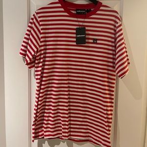 The hundreds Stripped tee NWT